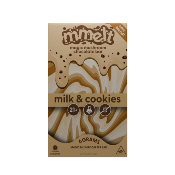 mmelt mushroom milk & cookies