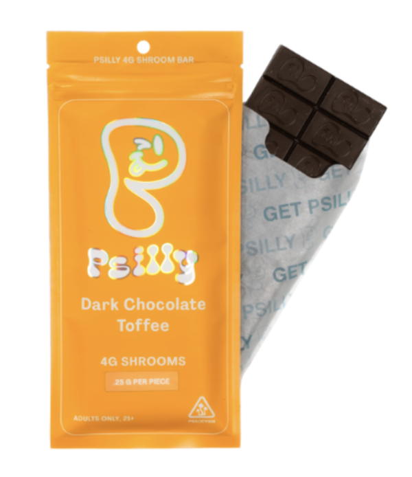 Psilly Dark chocolate toffee